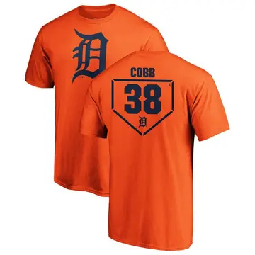 Men's Alex Cobb Detroit Tigers RBI T-Shirt - Orange
