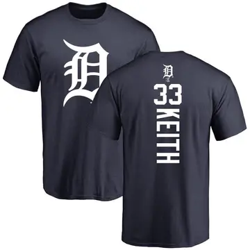 Men's Colt Keith Detroit Tigers Backer T-Shirt - Navy