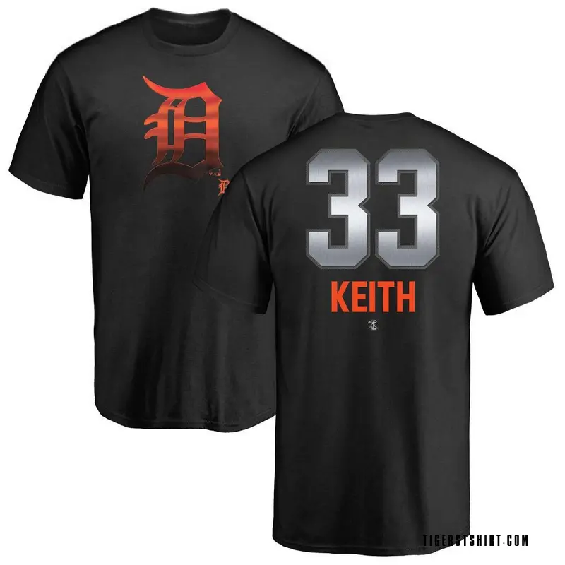 Youth Colt Keith Detroit Tigers Midnight Mascot T-Shirt - Black