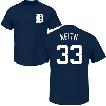 Youth Colt Keith Detroit Tigers Roster Name & Number T-Shirt - Navy