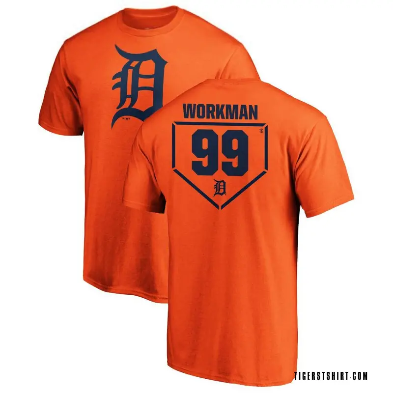 Youth Gage Workman Detroit Tigers RBI T-Shirt - Orange